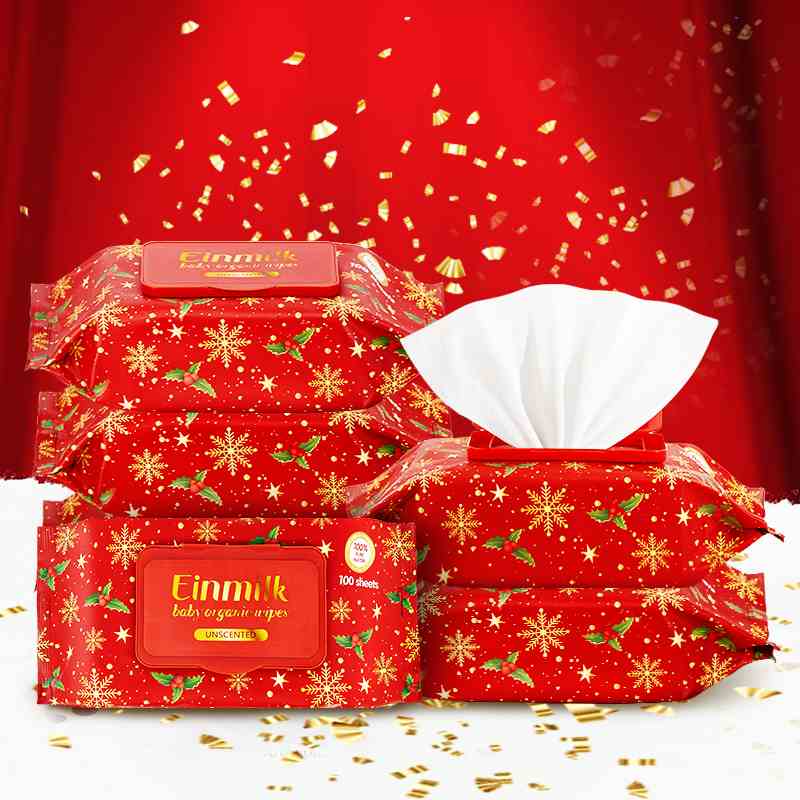 [Einmilk.ân ninh] Khăn ướt dành cho bé đến từ singapre (không mùi,không màu ) 100 tờ 1 gói WW400