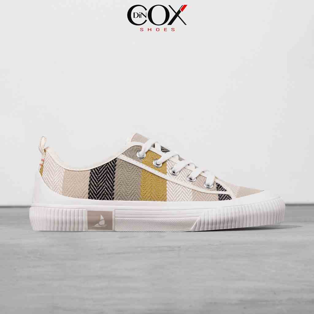 [Mã BMLTA35 giảm đến 35K đơn 99K] Giày Sneaker Bata Vải Canvas Nữ Dincox C20 Covi Yellow Thời Trang Chính Hãng