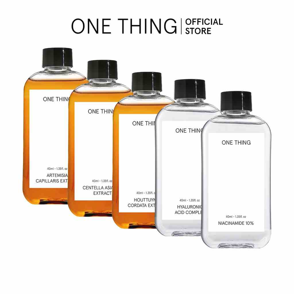 Tone ONE THING mini 40 ml chiết xuất từ ngải lá kim/ rau má/ diếp cá/ axit hyaluronic/ Niacinamide 10%