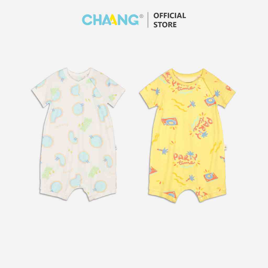 [CHAANG] Bộ body cúc chéo Pool cho bé