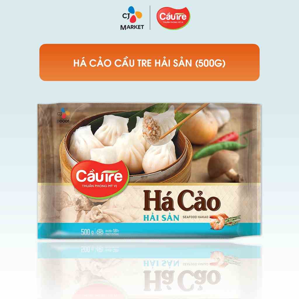 [Mã BMLTB35 giảm đến 35K đơn 99K] [HCM] Bánh Há cảo Cầu Tre - Há cảo Tôm Hải sản 500g