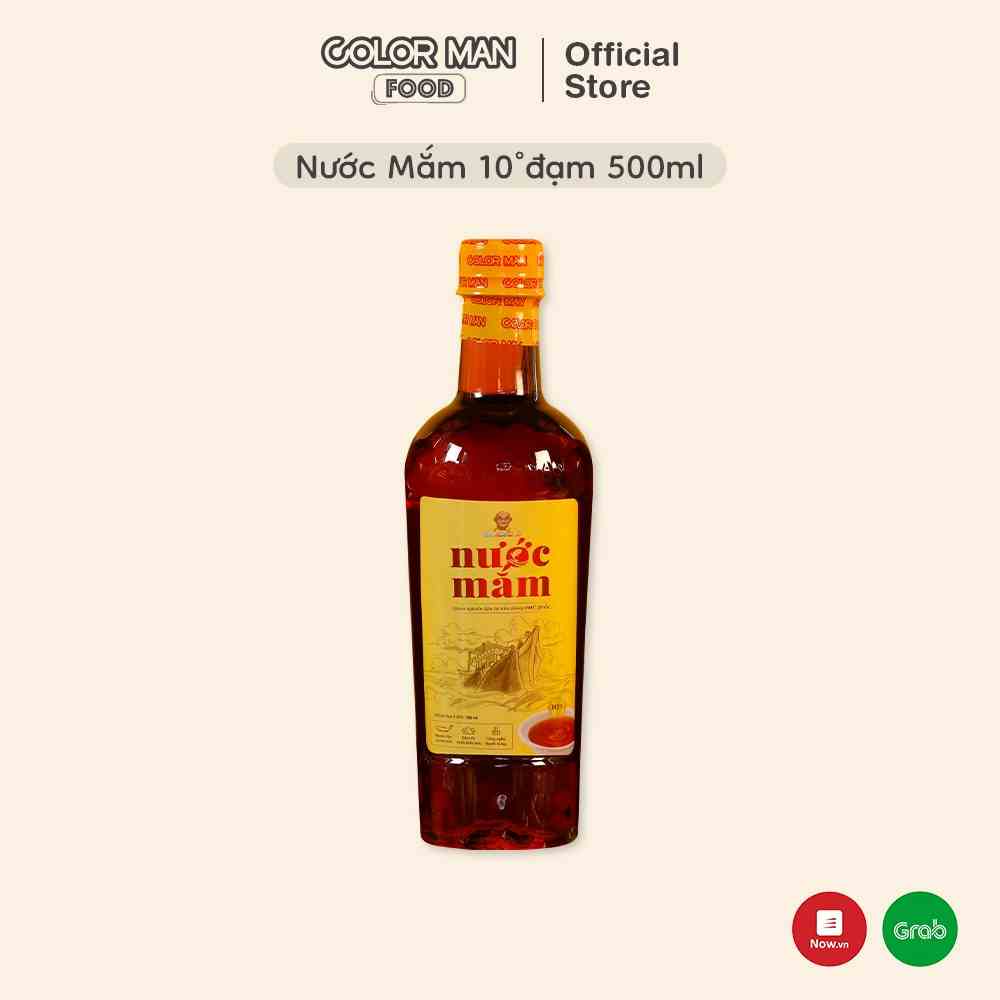 [DATE 21/11/23]Nước Mắm COLOR MAN 10 Độ Đạm 500ml