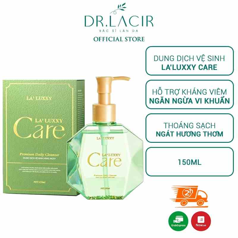 Dung dịch vệ sinh giúp ngừa nấm ngứa,duy trì độ ẩm LaLuxxy Care DR.LACIR Chai 150ml DR123