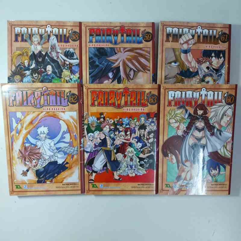 [Mã BMLTB35 giảm đến 35K đơn 99K] Truyện - Fairy Tail tập 58, 59, 60, 61, 62, 63