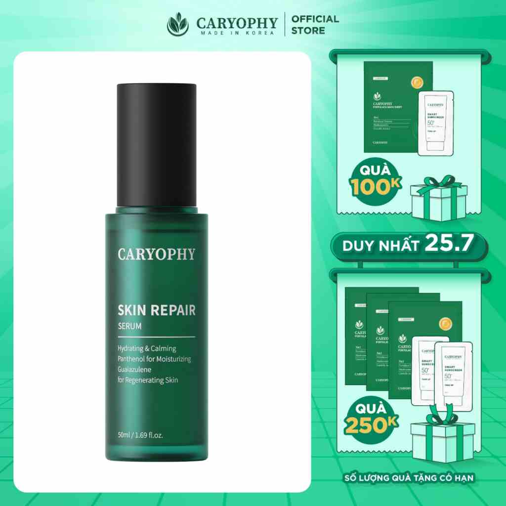 Tinh chất phục hồi và tái tạo da Caryophy Skin Repair Serum 50ml