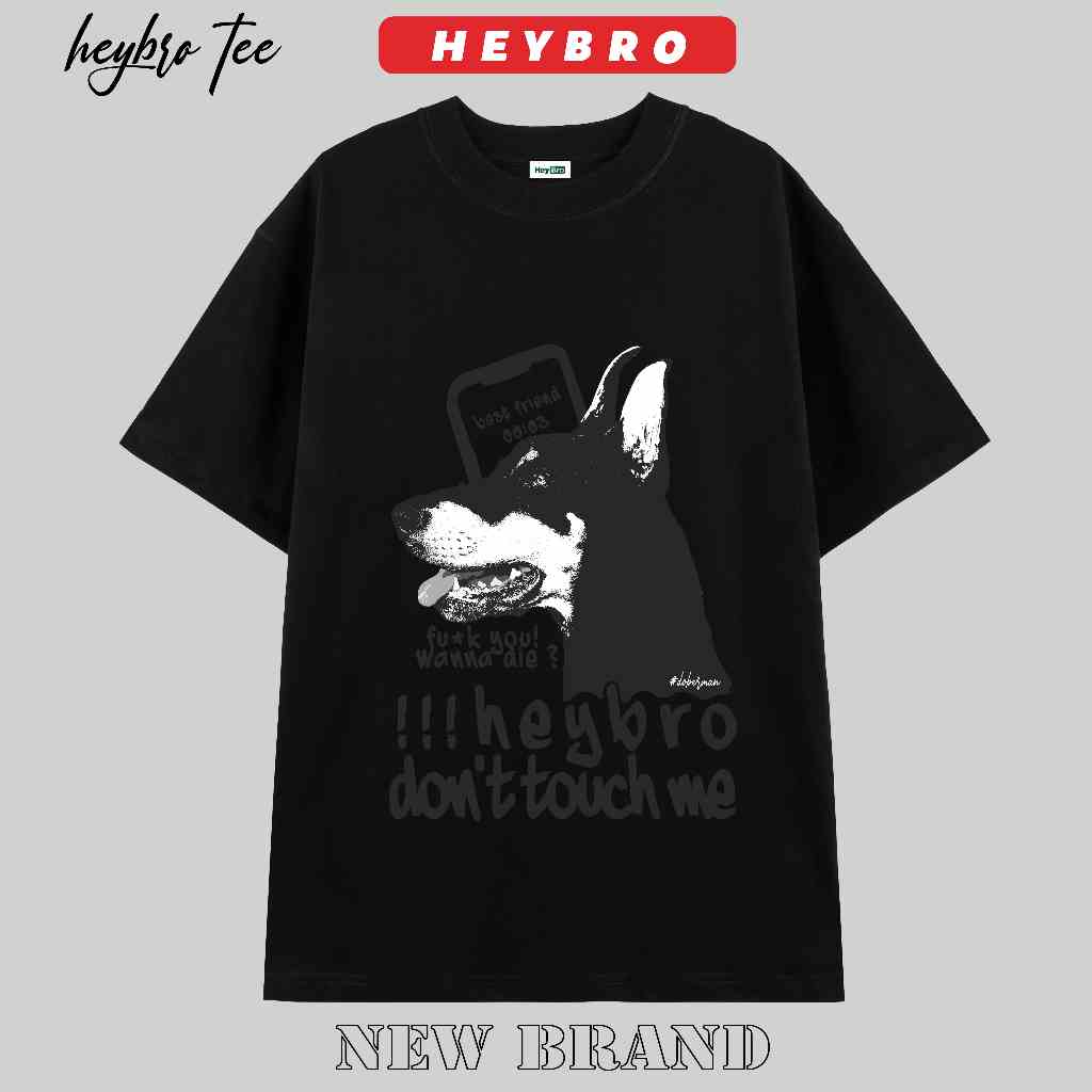 Áo thun nam nữ local brand HEYBRO, Phông tee unisex basic tay lỡ form rộng / BEST FRIEND