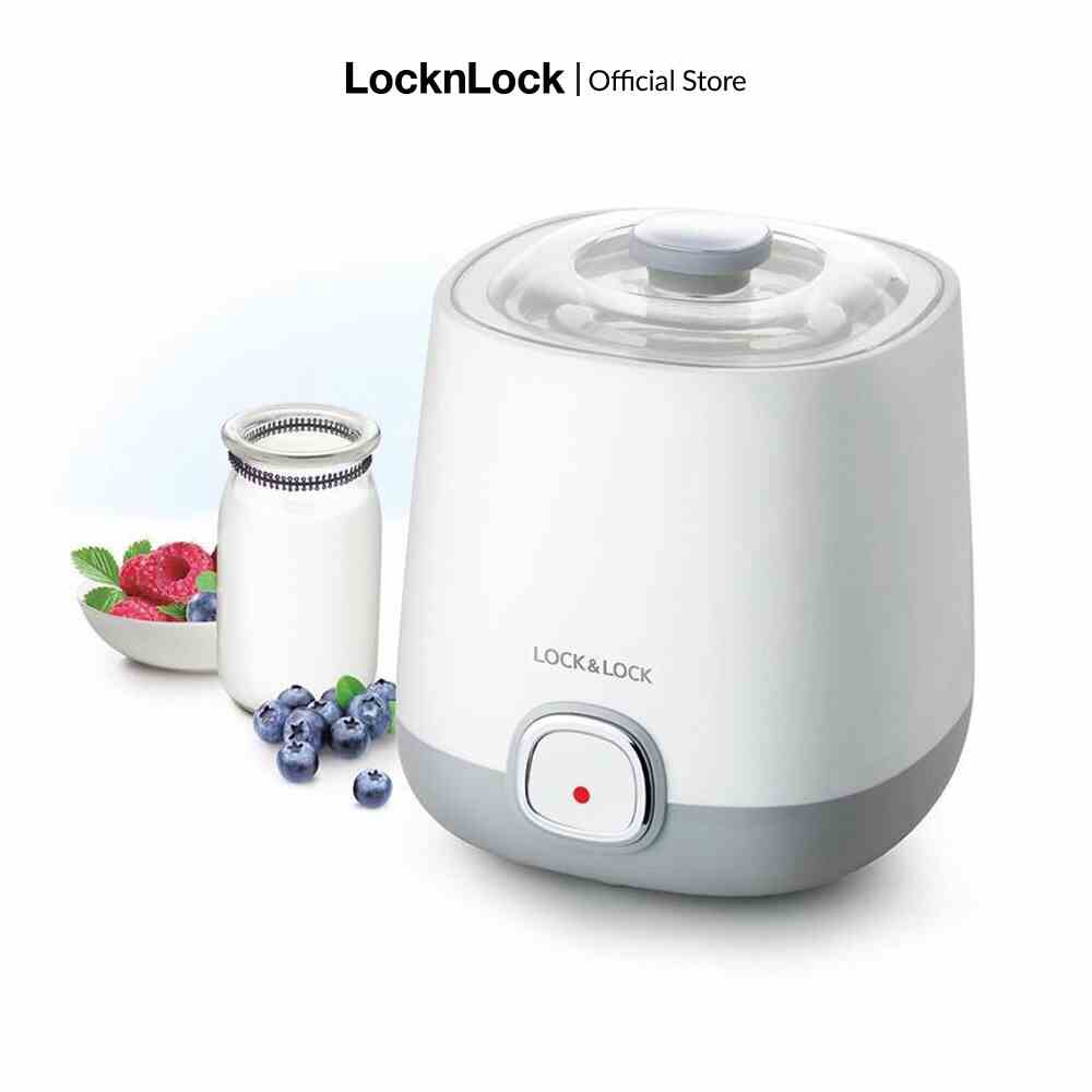 [Mã LIFEMC07CBAU giảm 50k đơn 350k] Máy làm sữa chua Lock&Lock EJY110SLV