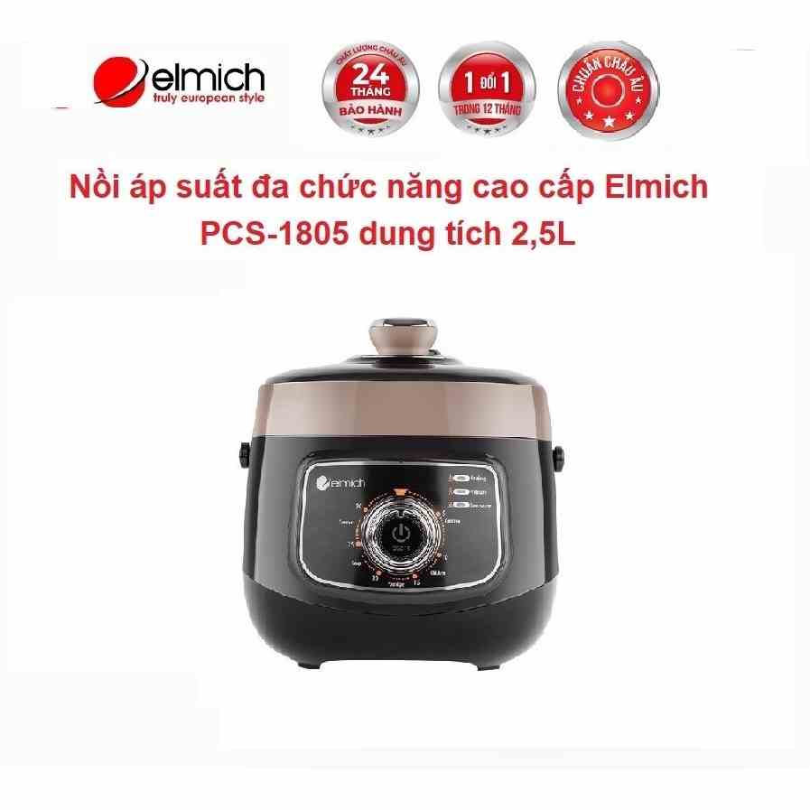 Nồi áp suất cao cấp đa chức năng Elmich PCS-1805 dung tích 2,5L