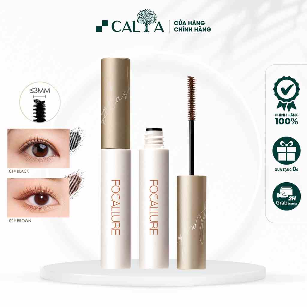 Mascara Focallure Chuốt Dài Mi, Cong Tự Nhiên, Không Lem - Focallure Filled Mascara FA169