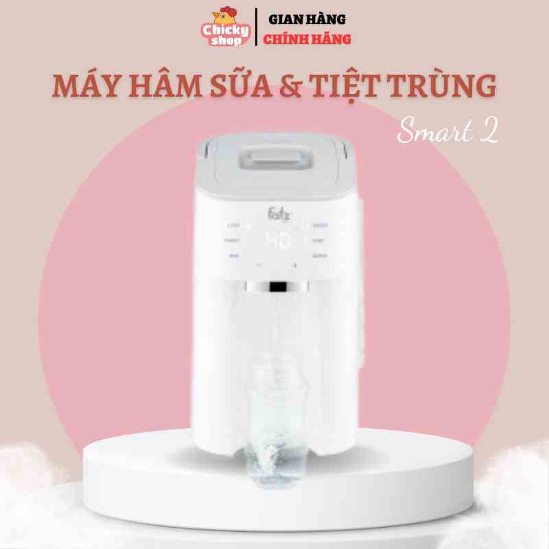 [Mã BMLTA35 giảm đến 35K đơn 99K] Bình đun và hâm nước pha sữa thông minh Fatz baby - SMART 2 - FB3817TN