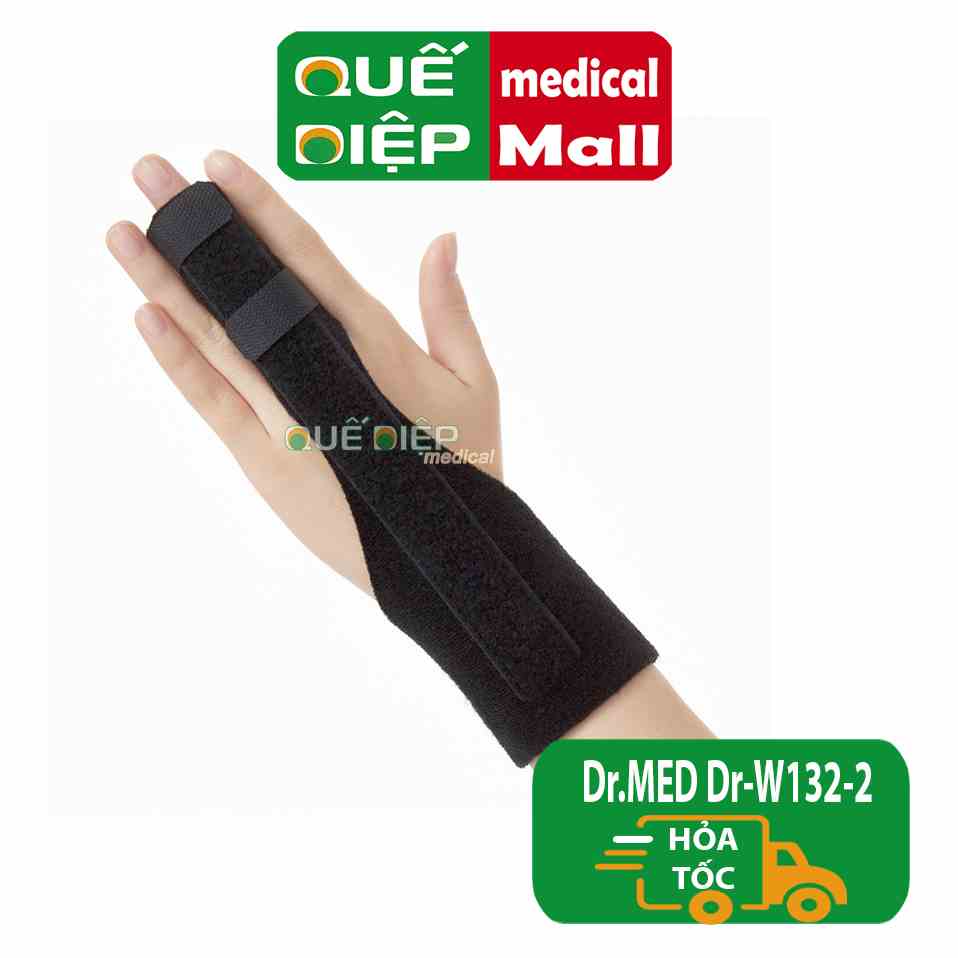 NẸP NGÓN TAY SỐ 2 (NGÓN GIỮA HÀN QUỐC Dr.MED DR-W132-2 - Bong gân, viêm khớp, trật cổ tay, chấn thương, phẫu thuật Drmed