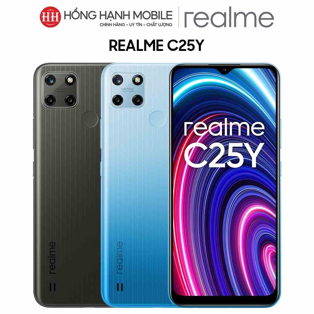 Điện Thoại Realme C25Y 4GB/128GB - Hàng Chính Hãng