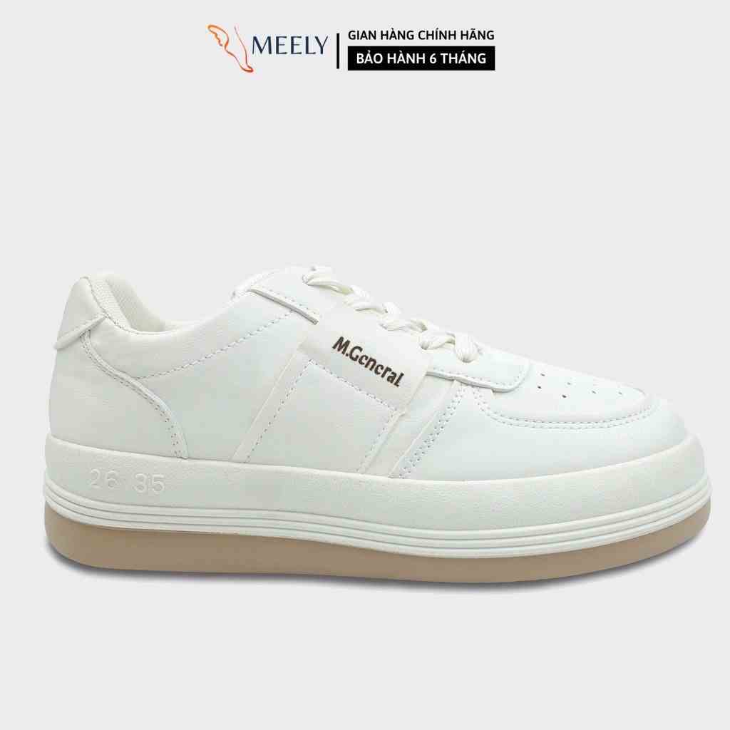 Giày Thể Thao Nữ MEELY Fashion Kiểu Sneaker Dáng Trơn M&0 MK39