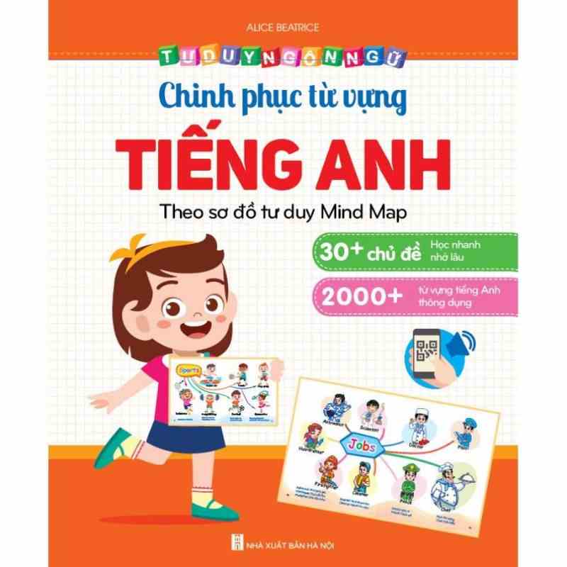 Sách - Chinh phục từ vựng Tiếng Anh theo sơ đồ tư duy mindmap