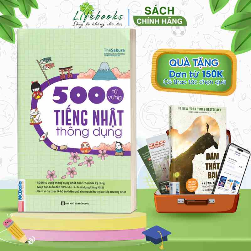 Sách - 5000 từ vựng tiếng Nhật thông dụng