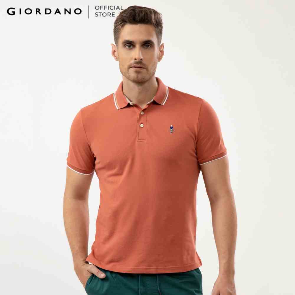 Áo Thun Nam Có Cổ Giordano Classic Polo 01011260