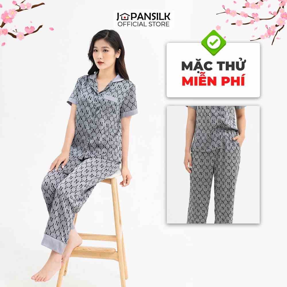 [Mã BMLTA35 giảm đến 35K đơn 99K] Pijama Lụa Satin Nhật Dài Tay JAPAN SILK Chính Hãng