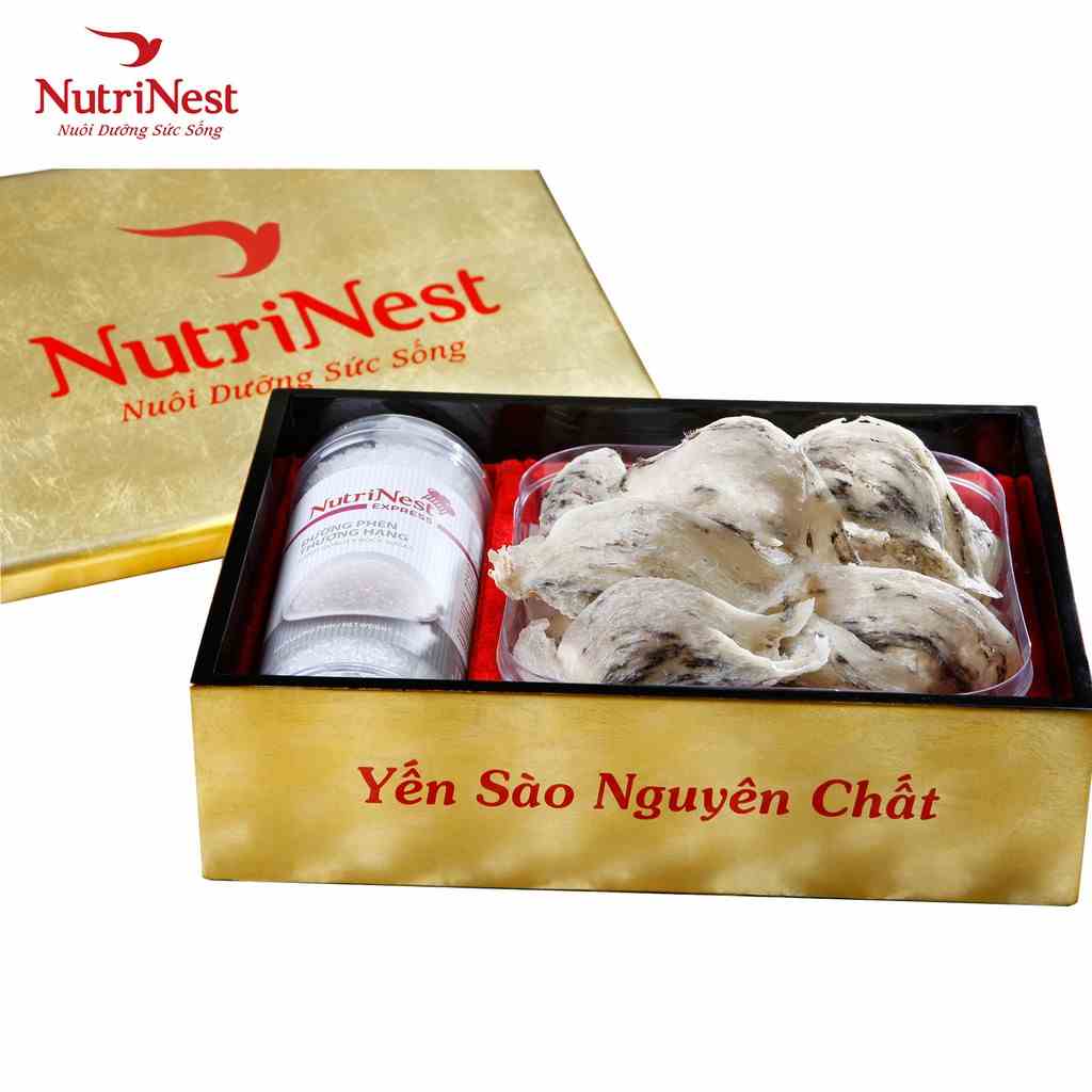 Tổ Yến Sào Thô Còn Lông - NUTRINEST - 100g