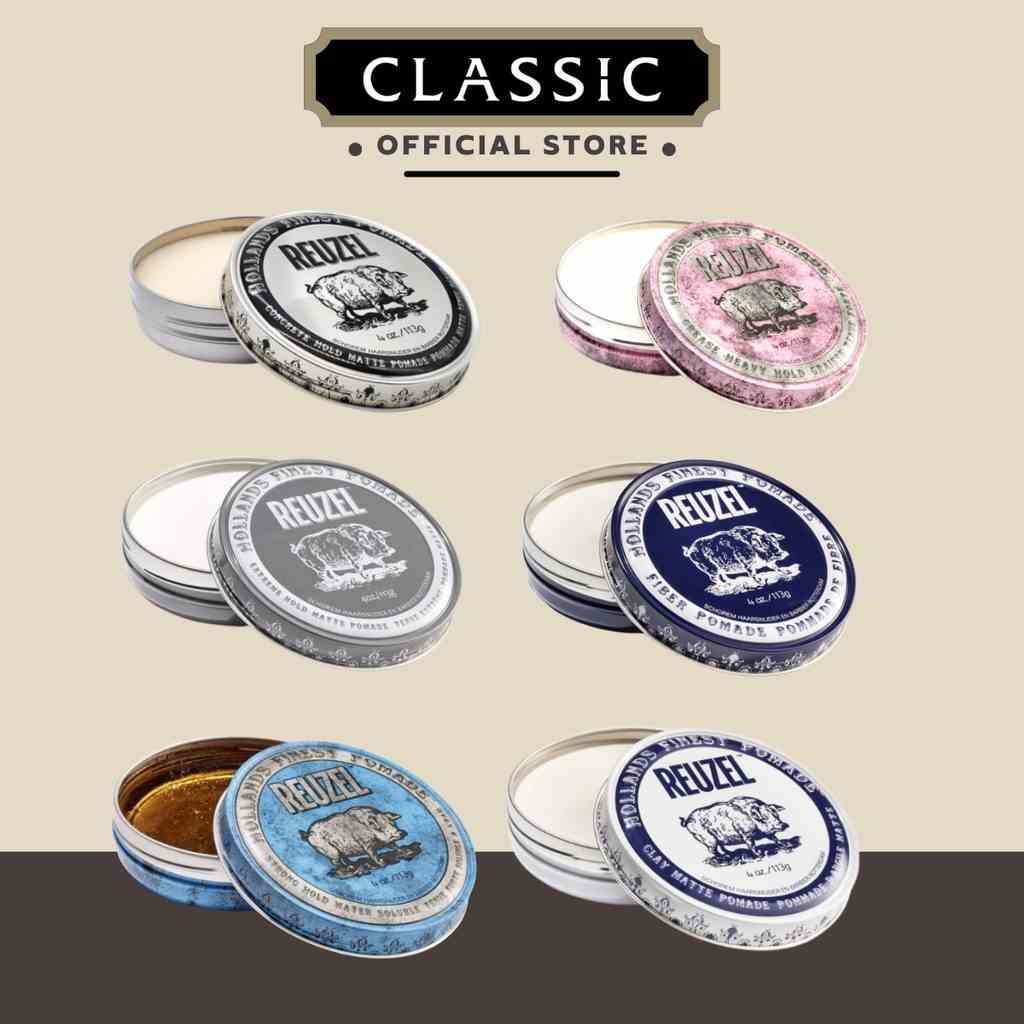 [Mã BMTTC60K giảm đến 60K đơn 50K] Bộ Sản Phẩm Reuzel Pomade