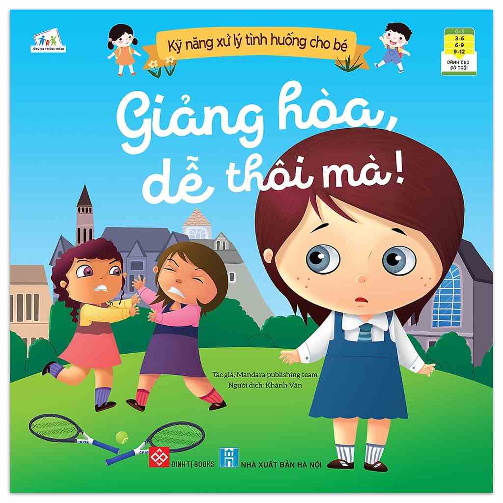 Sách - Kỹ Năng Xử Lý Tình Huống Cho Bé 3 - 12 Tuổi (lẻ tùy chọn)