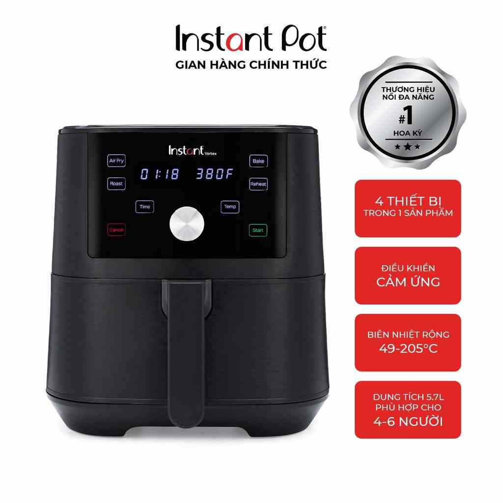 Nồi chiên không dầu Instant™ Vortex™ 4-in-1, 5.7L, Bảo hành chính hãng 12 tháng