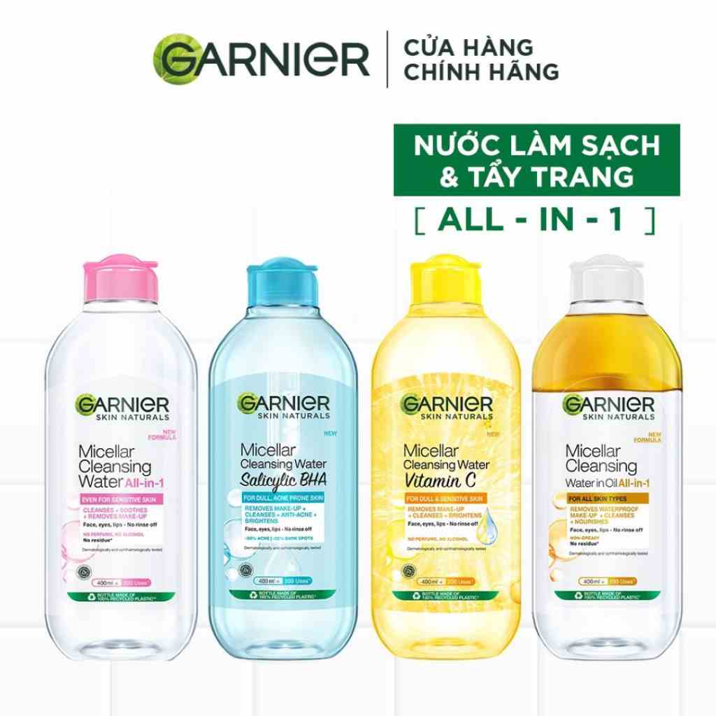 Nước Tẩy Trang Garnier 400ml