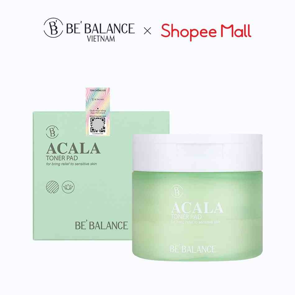 Nước cân bằng da BEBALANCE Acala Toner Pad 150ml