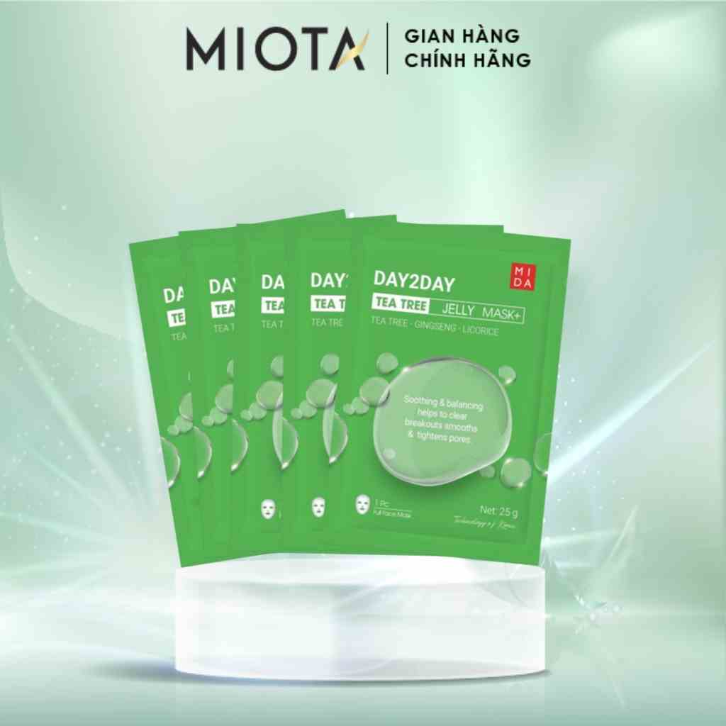 Mặt nạ giấy Day2Day Tea Tree & Jelly Mask 25ml