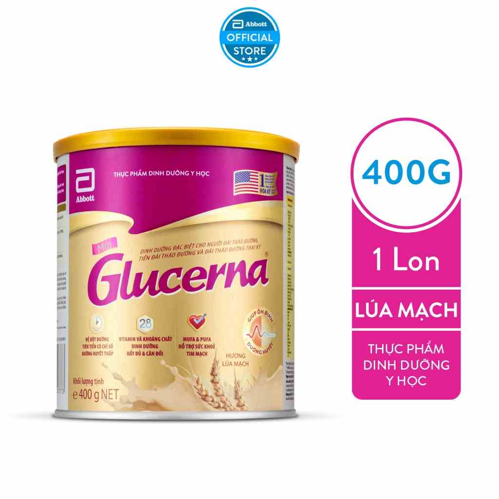 Glucerna Lúa mạch 400g