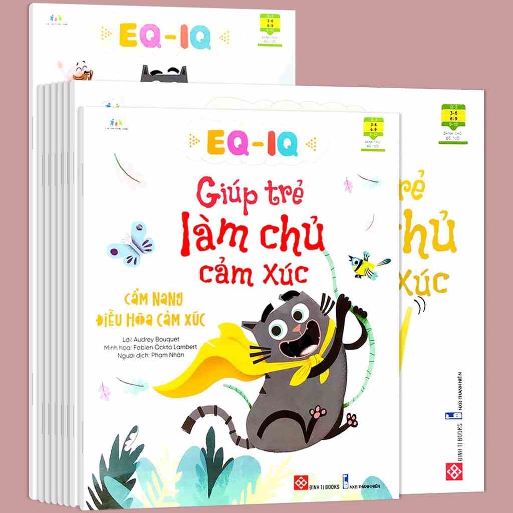 Sách - EQ - IQ: Giúp Trẻ Làm Chủ Cảm Xúc - Lẻ tùy chọn