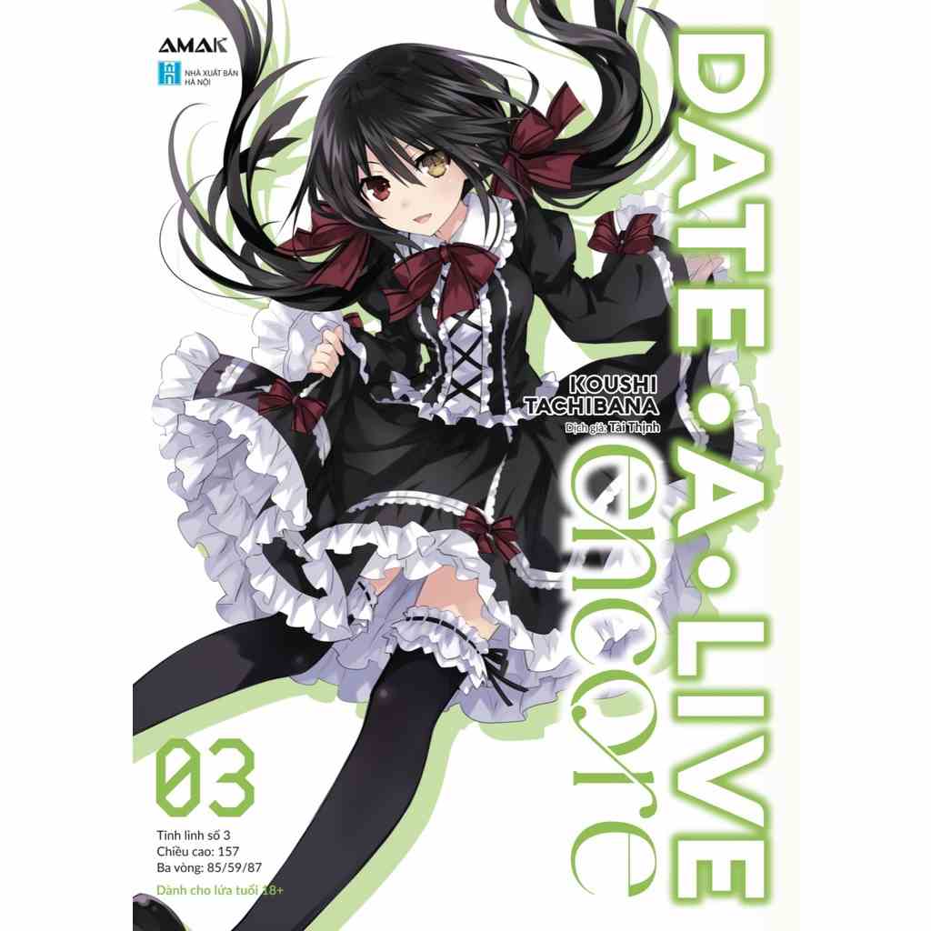 Sách Date a live Encore tập 3