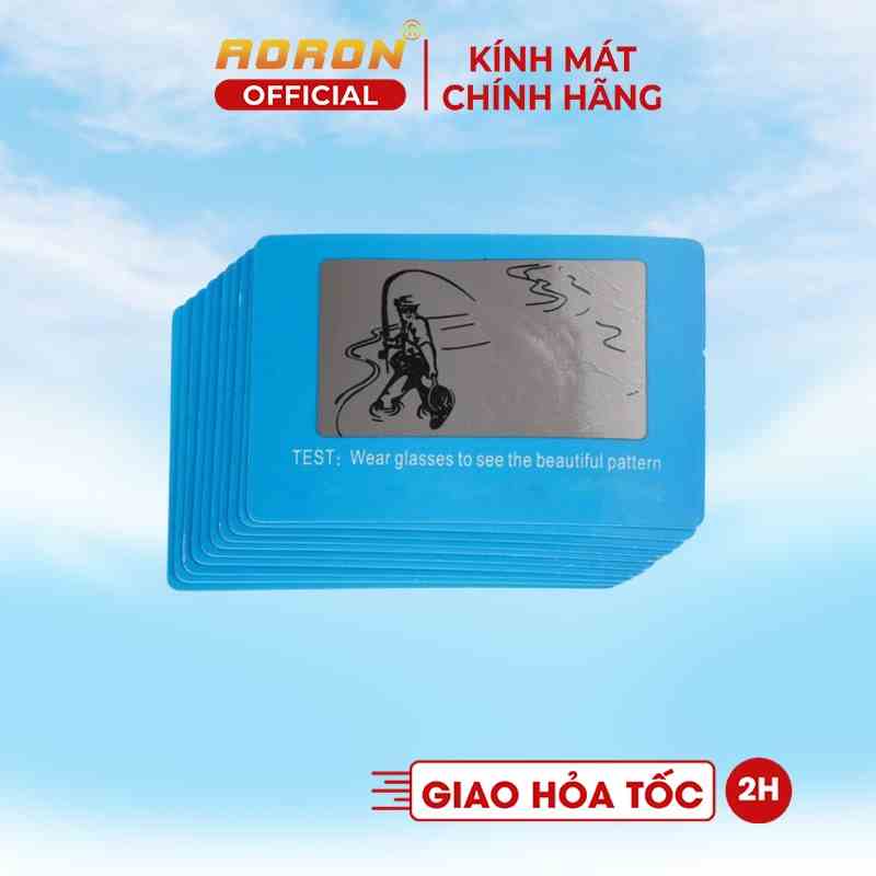 Miếng Test Mắt Kính Phân Cực Chống Chói Polarized Kính AORON