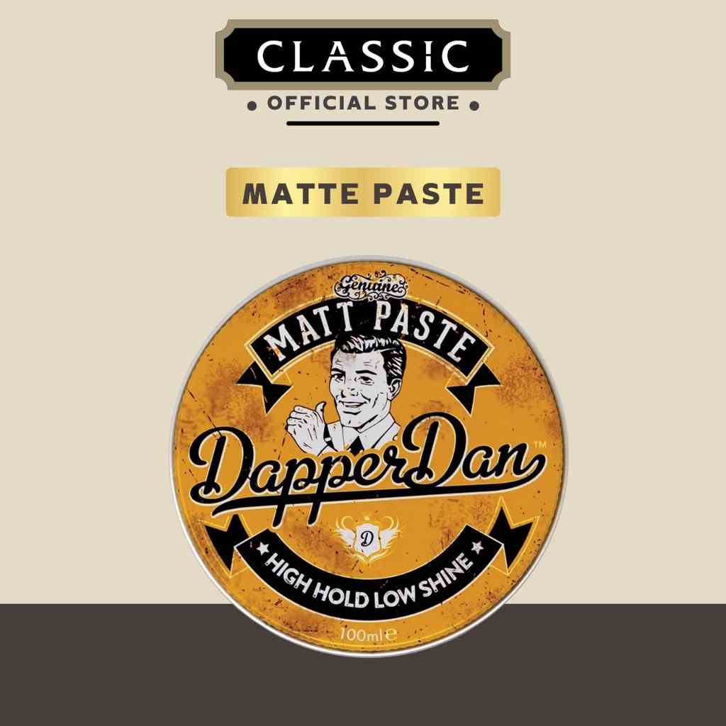 [Mã BMTTC60K giảm đến 60K đơn 50K] Sáp Vuốt Tóc Dapper Dan Matte Paste 100ml