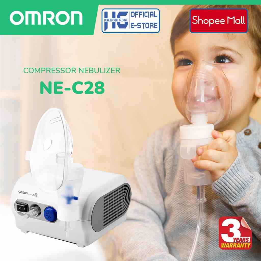 Máy Xông Mũi Họng, Khí Dung Omron NEC28 | Điều Trị Các Bệnh Về Đường Hô Hấp Hiệu Quả