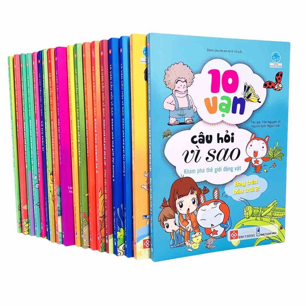 Sách - 10 vạn câu hỏi vì sao cho bé (Nhiều chủ đề)