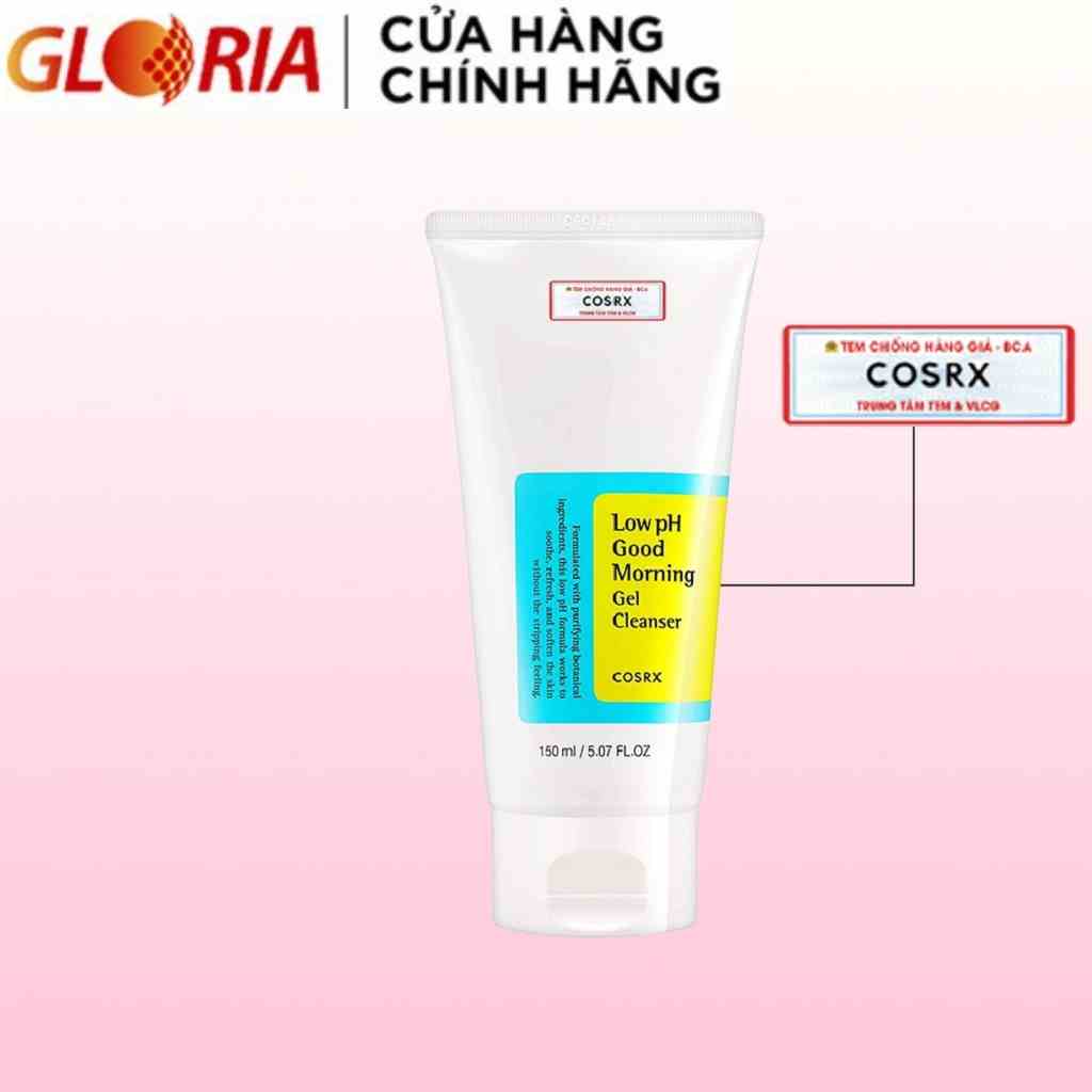 Gel Rửa Mặt Tràm Trà, 0.5% BHA COSRX Low PH Good Morning Gel Cleanser 150ml