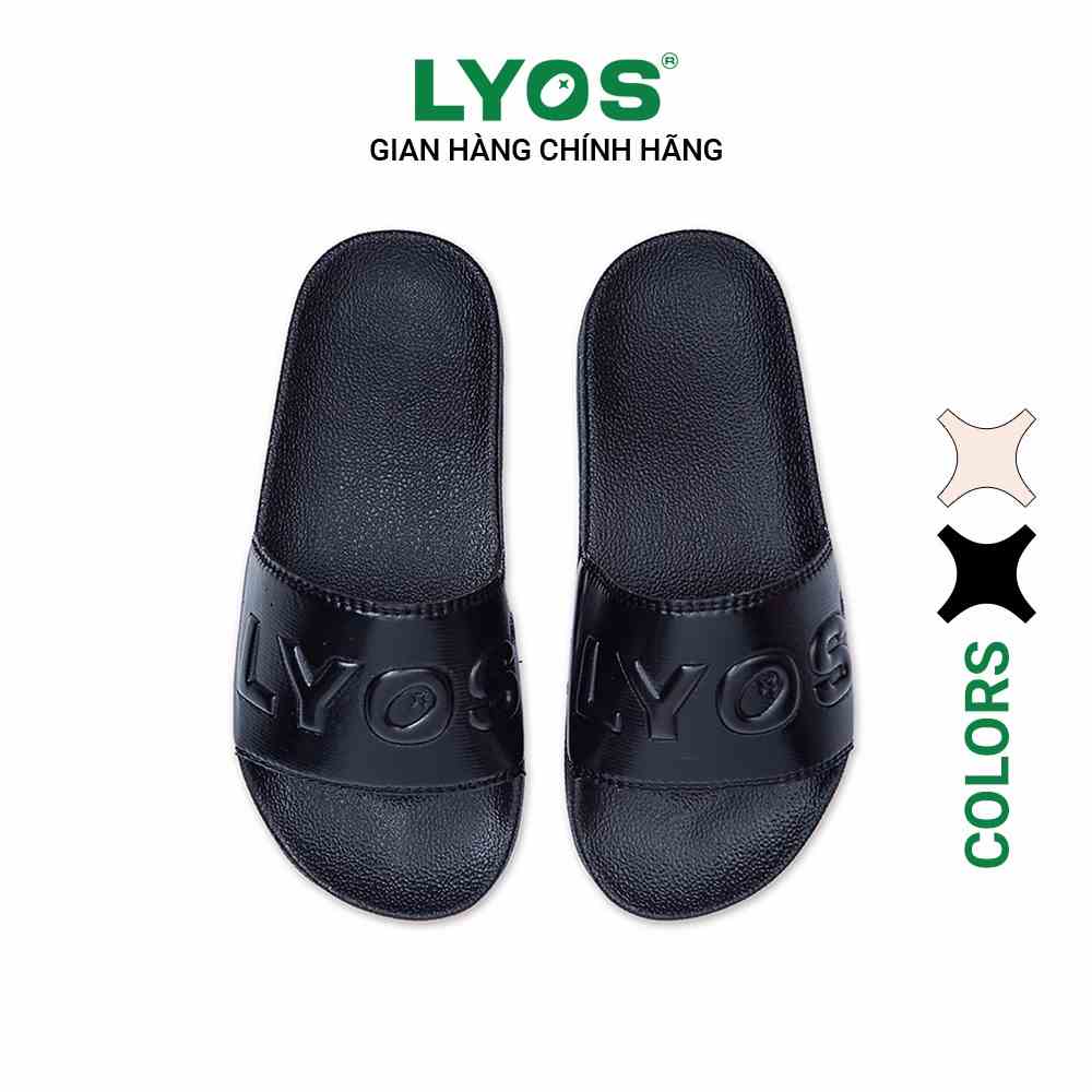 [Mã BMLTB35 giảm đến 35K đơn 99K] Dép LYOS Padded Slippers Đen/ Kem