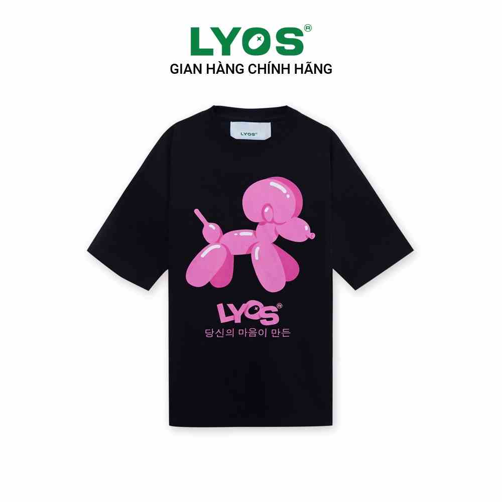 Áo Thun LYOS Ram T-Shirt Đen/ Trắng/ Kem