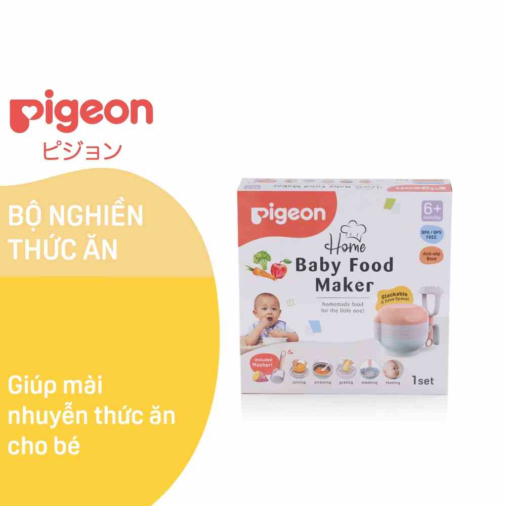 Bộ Nghiền Thức Ăn Cho Bé Pigeon