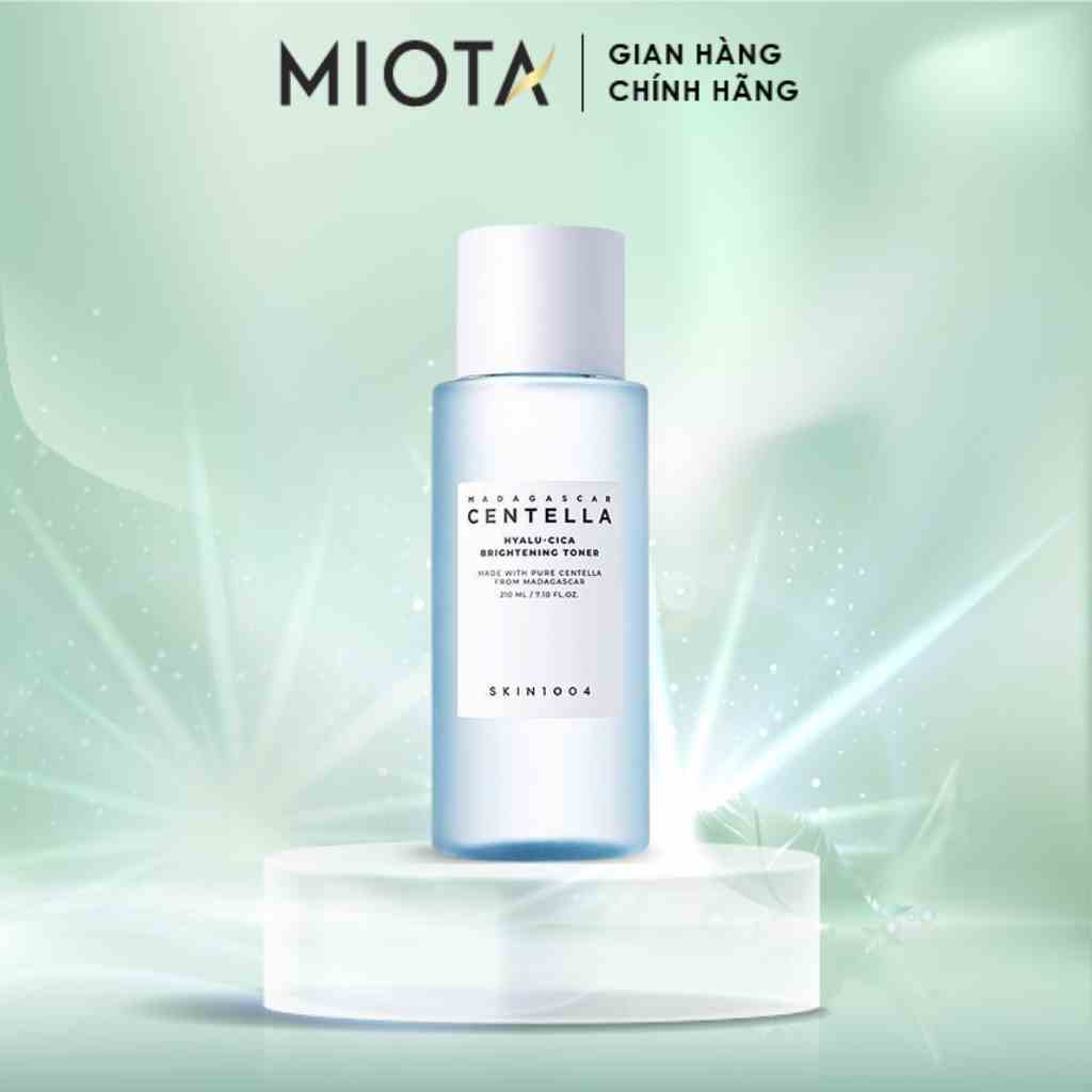 Nước hoa hồng skin1004 madagascar centella hyalu-cica rightening toner 210ml