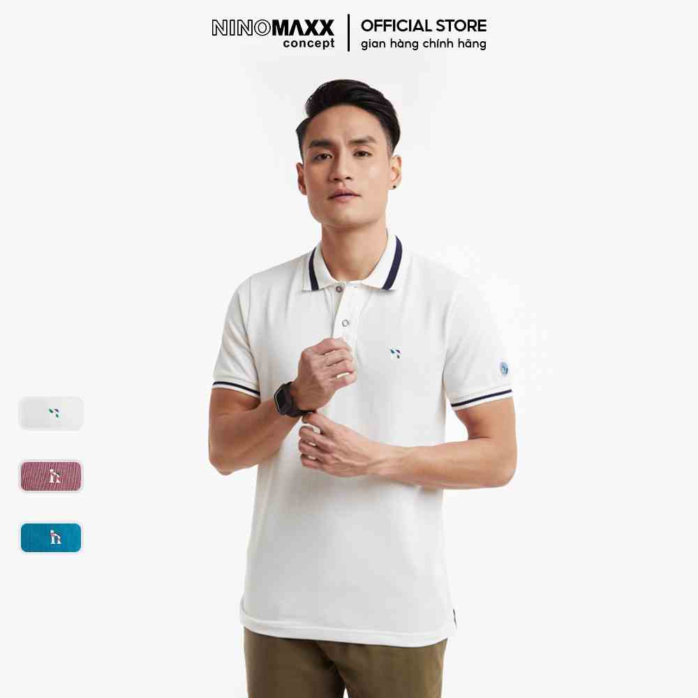 [Mã BMLT30 giảm đến 30K đơn 299K] NINOMAXX Standard Polo - Áo Polo Nam ngắn tay cổ bẻ 2009022