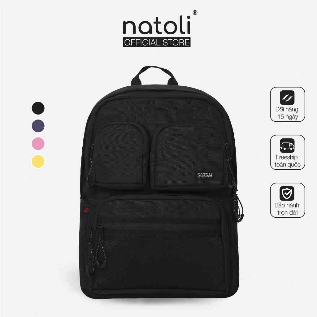 Balo nữ chính hãng NATOLI Nhiều ngăn kháng nước siêu nhẹ thời trang phong cách cao cấp - Dynamic Backpack B1