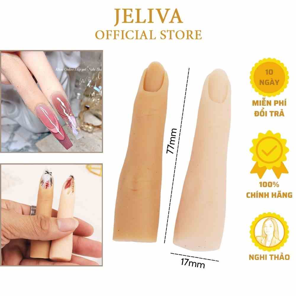 Ngón tay giả học nail silicon JELIVA như thật