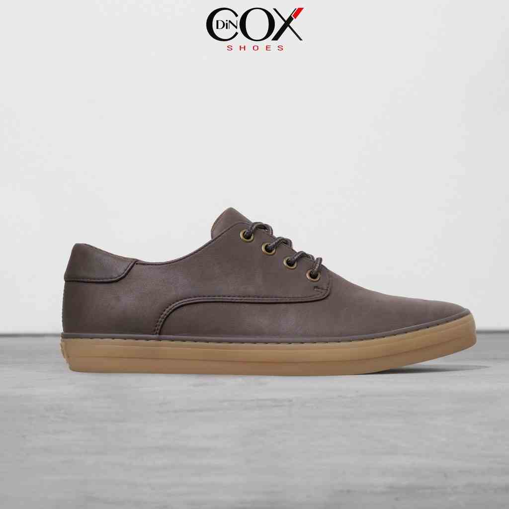 [Mã BMLTA35 giảm đến 35K đơn 99K] Giày Sneaker Da Nam DINCOX E11 Sang Trọng Màu Nâu