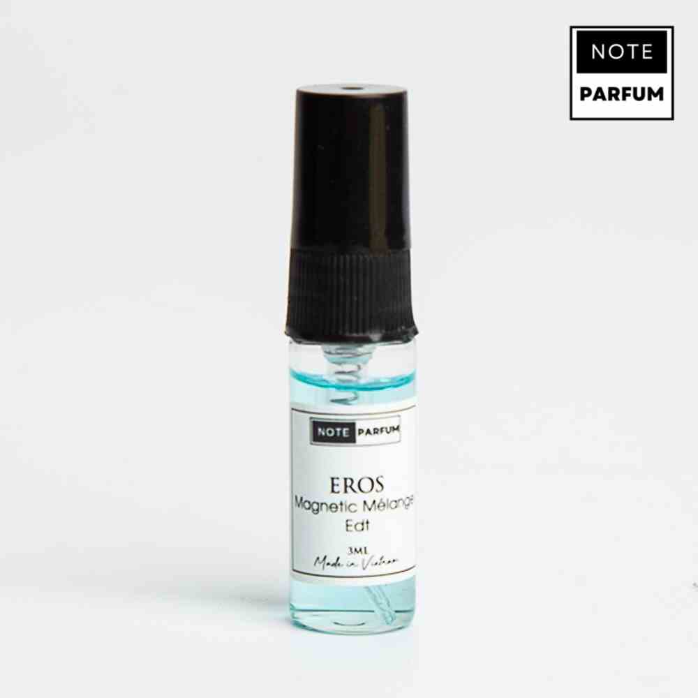 Nước hoa nam EROS yếu tố tạo nên sự gợi cảm, nam tính thương hiệu Noteparfum dung tích 3ml