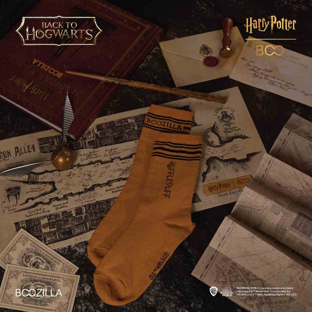 Tất Dài Uniex BOO Thêu Logo Harry Potter BZL