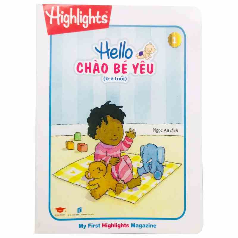 [Mã BMLTB35 giảm đến 35K đơn 99K] Sách - Cuốn Tạp chí Hello – Chào bé yêu 1 ( 0-2 tuổi)