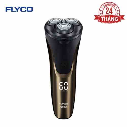 (New 2021) Máy Cạo Râu Flyco 3 Lưỡi Kép Thân Máy Kháng Nước Sạc Nhanh 1 Giờ FS198VN Hàng Chính Hãng