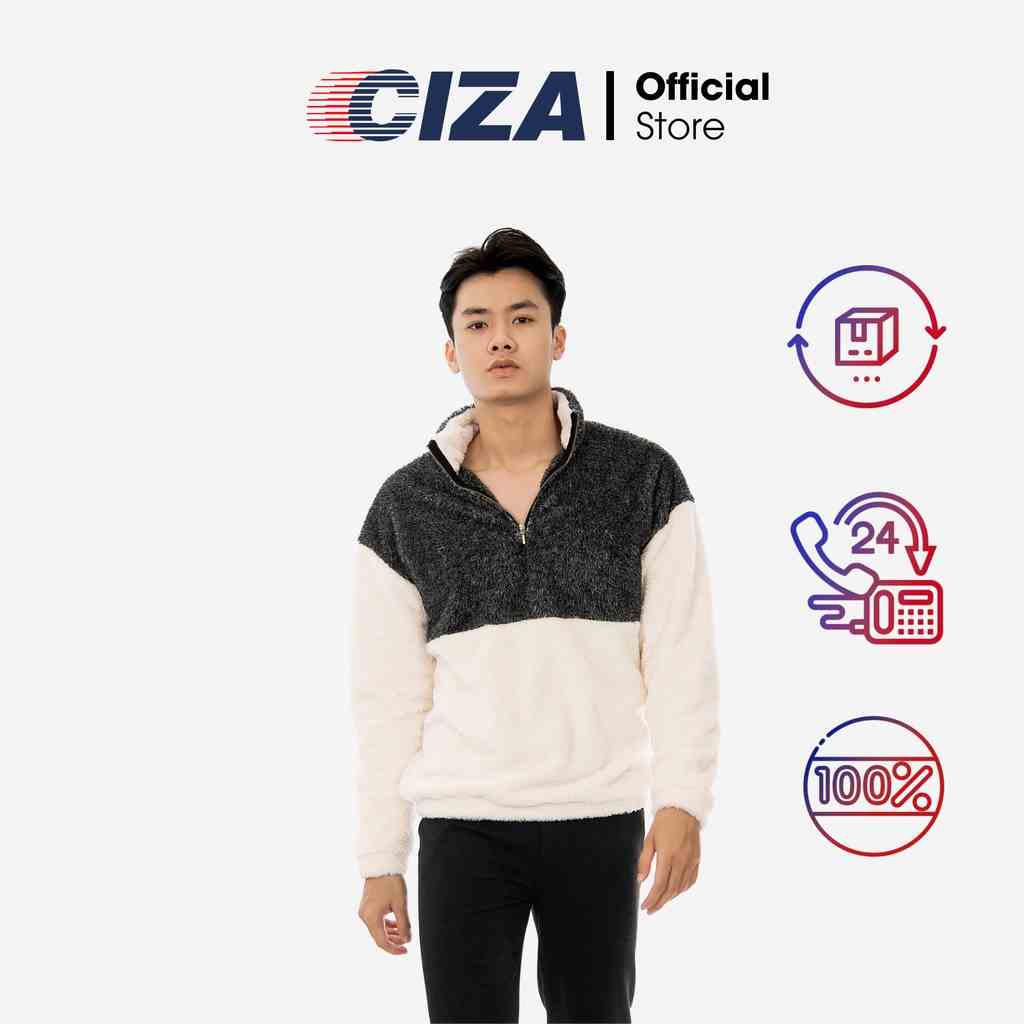 [Mã BMLTB35 giảm đến 35K đơn 99K] Áo polo nam dài tay CIZA vải lông cừu cao cấp phong cách trẻ trung basic APDR05