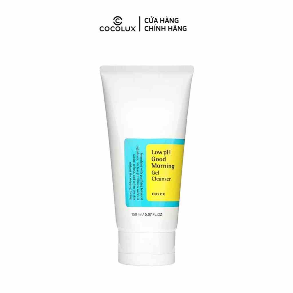 Sữa Rửa Mặt Giảm Mụn Cosrx Low pH Good Morning Gel Cleanser 150ml